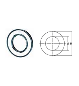 fanale anulare posteriore dx/sx rosso hella 8RA 008 405 001  iveco 8010002365