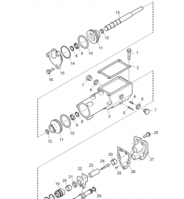 asta di comando cilindro longitudinale cambio scania 1523635