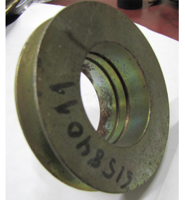 puleggia motore una gola dm est 95 foro 52 iveco 61584011