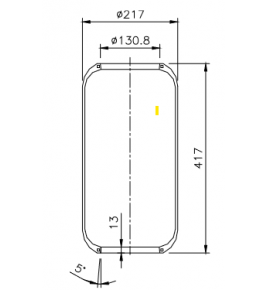 molla aria sospensione/toopless  iveco 4716989 2997743 5000787632, 5000869179, 5010073847