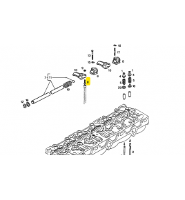 vite di registro punterie/valvole aspirazione e scarico iveco 4786841