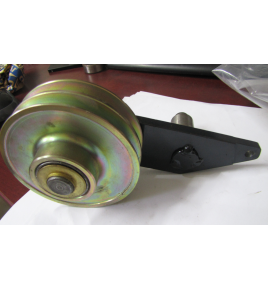 braccio oscillante tendicinghia completo di puleggia doppia gola iveco 93195566
