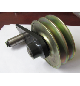 braccio oscillante tendicinghia completo di puleggia doppia gola iveco 93195566