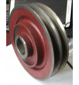puleggia doppia gola dm 160 asse con chiavetta 34 iveco 4820568