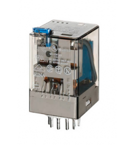 relè a innesto 3 scambi10a 24v finder 60.13.9.024.0040 breda s5001621