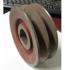 puleggia doppia gola con chiavetta dm 106 foro 29 L 36 avx 13cinghia iveco 4782025