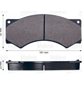 serie pattini freno iveco 1906345 1903486, 1906026, 1906049, 1906070