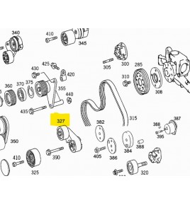 tendicinghia automatico mercedes a9062004870
