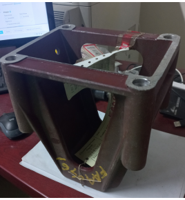 supporto alluminio per tassello elastico motore iveco 4611376