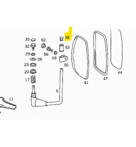 tappo per lamiera protezione freno sprinter mercedes A6739971986