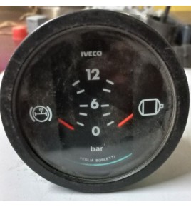 manometro indicatore pressione aria assali iveco 4819765