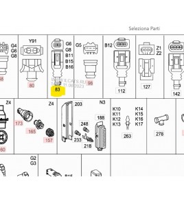 serie spinotto 2 poli mercedes a0001500536