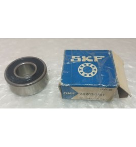 cuscinetto alternatore 17x40x16 iveco 28044120 skf 62203 2rs1