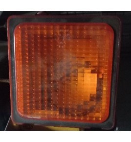 fanale posteriore arancio indicatore di direzione quadrato completo hella 37.400.999