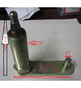 perno/bielletta per braccio tergivetro iveco 8123148