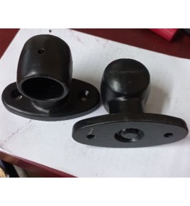 supporto alluminio cieco per tubi alluminio mancorrenti iveco 080.00300