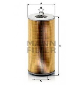 filtro/cartuccia olio motore 120x13,5x248 mann H121102