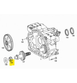 anello interno/cuscinetto voith H91.249210 mercedes a0029816581