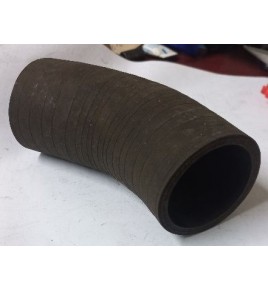 tubo in gomma semicurvo 45/45x120 rivestito