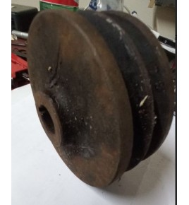 puleggia doppia gola dm 92 asse 16 chiavetta bolocco iveco 4623920