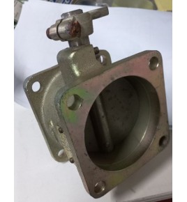 valvola freno motore a farfalla 85mm attacco quadrato 106mm