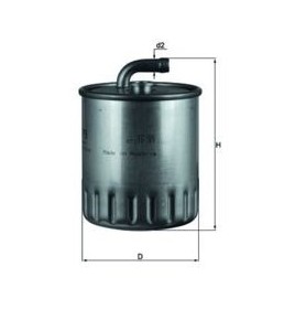 filtro carburante 86x126 mahle kl179 mercedes A611092000167 a6110920701