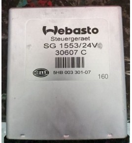 centralina elettronica webasto sg1553/24v 30607c hella 5hb003301-07 iveco 42545934